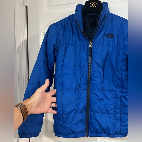 The North Face Boundary Hooded Triclimate Jacket BLUE LINER ONLY KIDS Size 10/12 - Picture 6 of 13